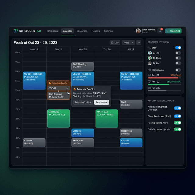 Resource Scheduling